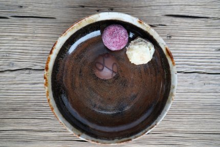 handgetöpferte Keramik Bowl Schälchen für Oliven, Nüsse oder Pralinen